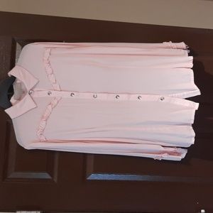 DDR XL pink blouse